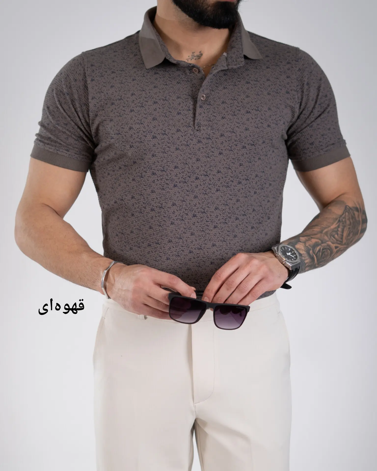 تیشرت یقه دار تامی-کد5031